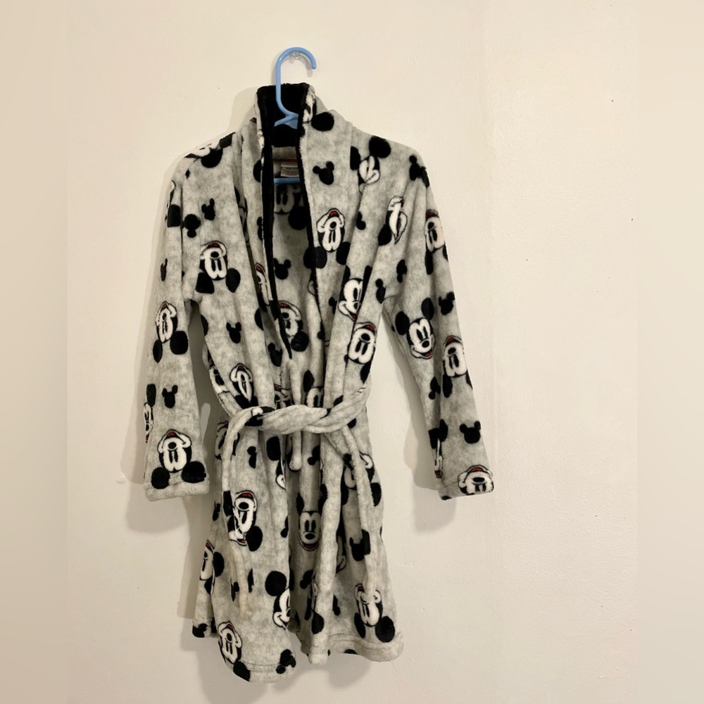 Gray Disney Junior Mickey Robe